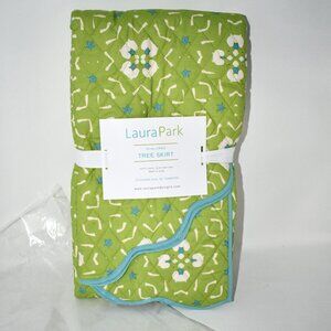 Laura Park Holiday Collection Dorset Garden Tree Skirt 54” #STS-OS-614 NWT